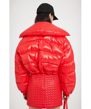 Short puffer jacket in eco-friendly polyamide ou a consommer sur place