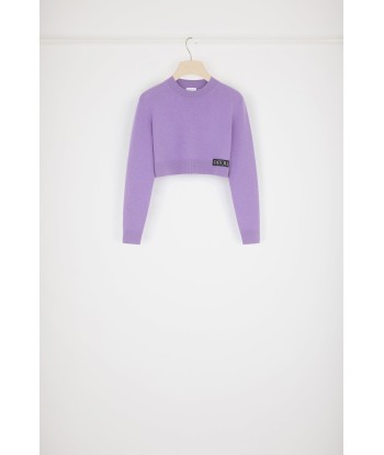 Cropped jumper in wool and cashmere chez Cornerstreet bien 