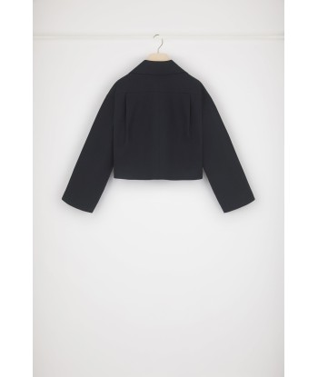 Cropped jacket in organic cotton En savoir plus