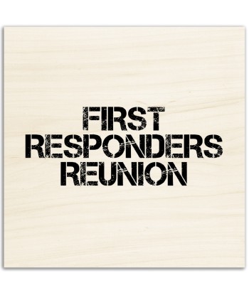 Impressions sur bois FIRST RESPONDERS REUNION Profitez des Offres !