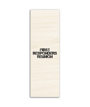 Impressions sur bois FIRST RESPONDERS REUNION Profitez des Offres !