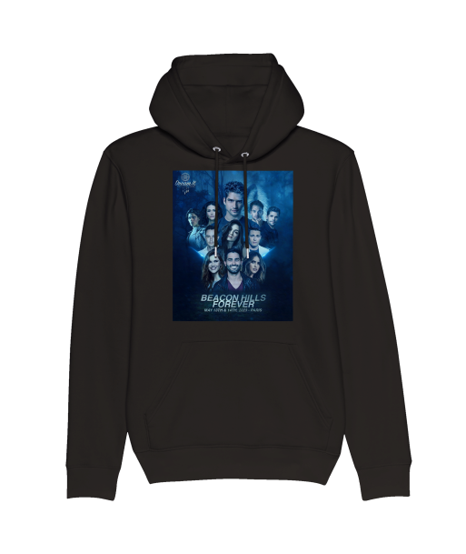 Sweat à capuche unisexe bio BEACON HILLS FOREVER solde