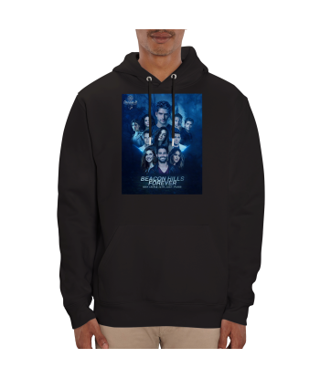 Sweat à capuche unisexe bio BEACON HILLS FOREVER solde