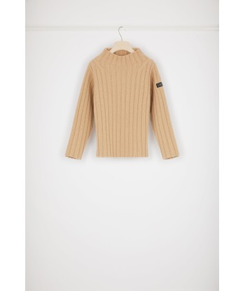 Wide rib knit jumper in wool and cashmere Jusqu'à 80% De Réduction