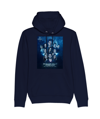 Sweat à capuche unisexe bio BEACON HILLS FOREVER solde