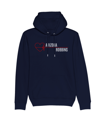 Sweat à capuche unisexe bio ARIZONA ROBBINS à prix réduit toute l'année