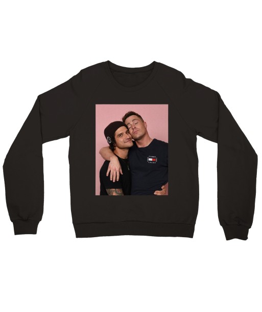 Sweat-shirt TYLER POSEY & COLTON HAYNES brillant des détails fins