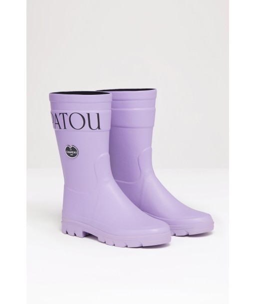 Patou x Le Chameau mid-calf rubber boots Fin de série