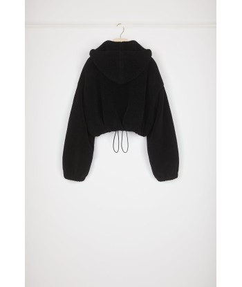 Cropped faux shearling jacket prix pour 