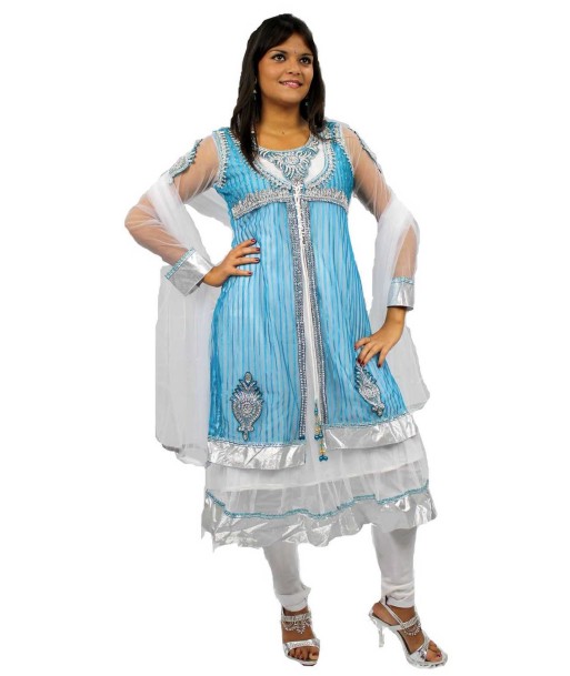 Salwar Bleu Ralina - Taille 38 Découvrez la collection