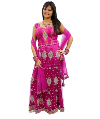 Lehenga designer rose Saabira - Taille 42 de la marque