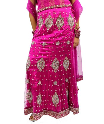 Lehenga designer rose Saabira - Taille 42 de la marque