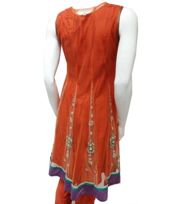 Salwar Designer orange Alihena - Taille 38/40 le des métaux précieux