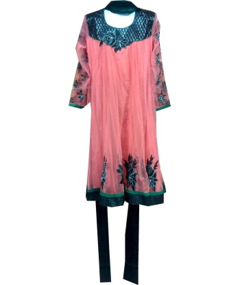 Salwar Designer Saumon Neela - Taille 40 de pas cher