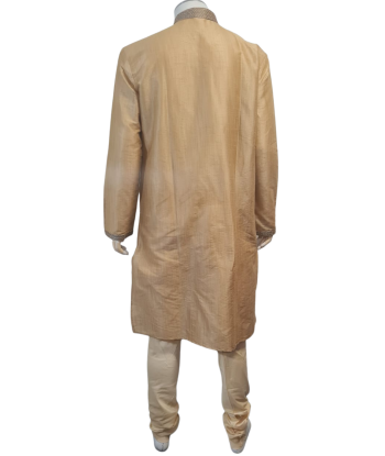 Kurta Homme Beige doré Akshay - Taille 44 JUSQU'A -70%! 