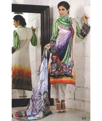 Salwar pakistanais Multicolore Thaslima Les êtres humains sont 