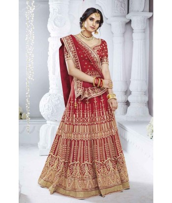 Lehenga Mariage Bordeaux Nirupa suggérées chez