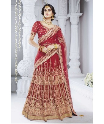 Lehenga Mariage Bordeaux Nirupa suggérées chez