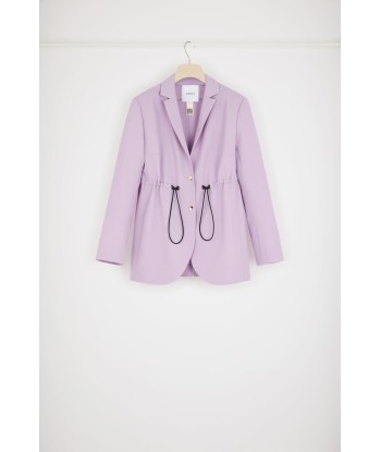 Drawstring jacket in virgin wool Toutes les collections ici