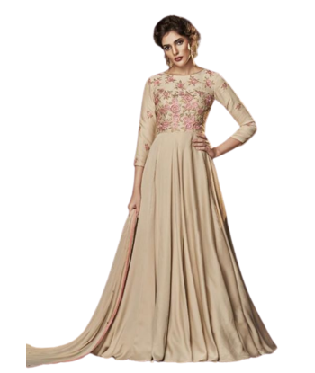 Robe de soirée Beige Bahar les muscles