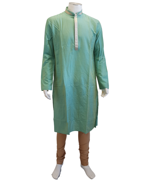 Kurta homme vert Karan - Taille 42 Par le système avancé 