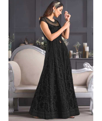 Robe princesse noire Emma s'inspire de l'anatomie humaine