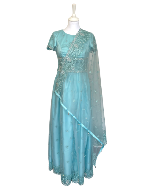 Robe de soirée bleu givré Haseena offre 