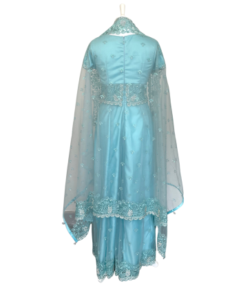 Robe de soirée bleu givré Haseena offre 