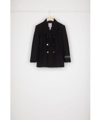 Iconic double-breasted jacket in wool and cashmere sur le site 