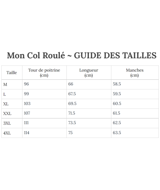 Col Roulé Homme Épais Rouge solde