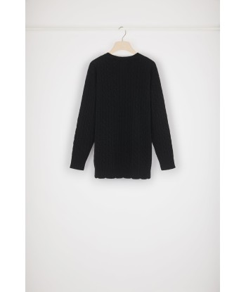 JP cable knit jumper in Merino wool de votre