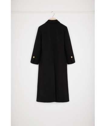 Maxi pocket coat in wool ouvre sa boutique