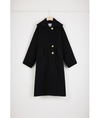 Maxi coat in double-faced wool Comparez et commandez 