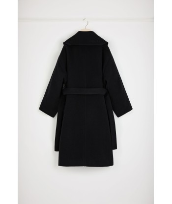 Maxi coat in double-faced wool Comparez et commandez 