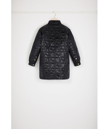 Quilted overshirt in recycled polyamide paiement sécurisé