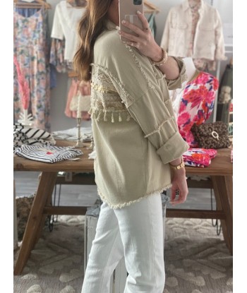 VESTE KAMI BEIGE prix