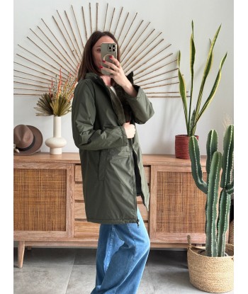 PARKA CLARISSE KAKI en linge