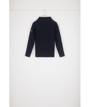 Wide rib knit jumper in wool and cashmere une grave pollution 