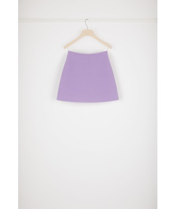 Mini skirt in double-faced wool offre 