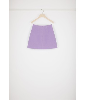 Mini skirt in double-faced wool offre 