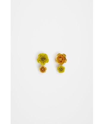 Double flower earrings les ctes