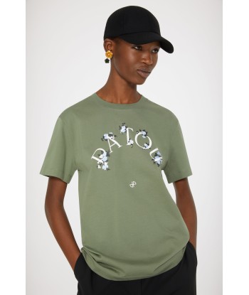 Floral Patou t-shirt in organic cotton online