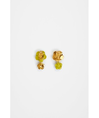 Double flower earrings les ctes