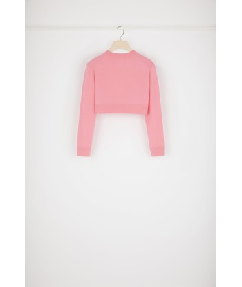 Cropped jumper in wool and cashmere Pour