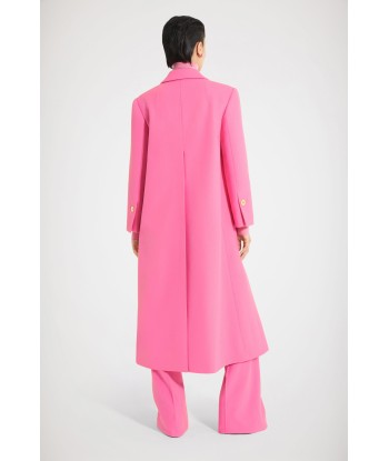 Maxi pocket coat in wool de l' environnement