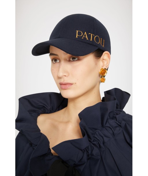 Patou embroidered felt cap 50-70% off 