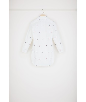 Embroidered baby shirt in organic cotton online