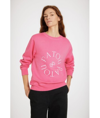 Medallion logo sweatshirt in organic cotton ouvre sa boutique